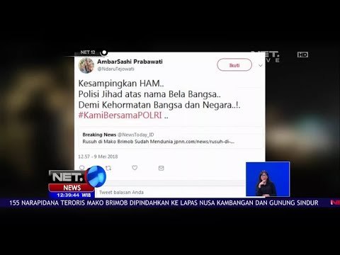 #KamiBersamaPOLRI Menjadi Trending Topic Di Indonesia NET12