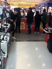 The daily routine of Chinese boy.