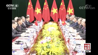 [中国新闻]习近平会见越南总理阮春福 | CCTV-4