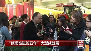 [中国新闻]“砥砺奋进的五年”大型成就展 发展中国家记者赞叹中国 | CCTV-4
