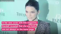 Kendall Jenner Opens Up About Butting Heads With Kylie Jenner