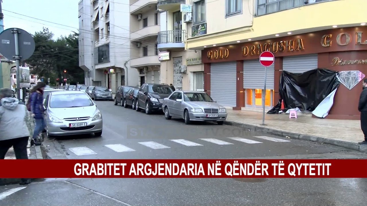 GRABITET ARGJENDARIA NË QËNDËR TË QYTETIT