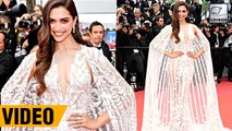Deepika Padukone Looks Breathtakingly Beautiful At Cannes Red Carpet 2018
