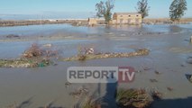 Report TV - Fier, pamjet e përmbytjeve në fshatin Ferras