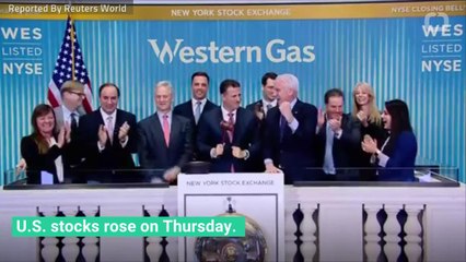 Wall Street Stocks Rose Sharply Thursday