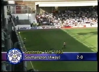 Southampton - Leeds United 11-09-1993 Premier League