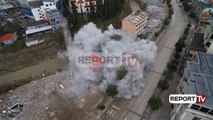 Report TV - Fier, rehabilitimi i Gjanicës  IKMT shemb me tritol 2 banesa