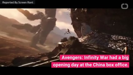 Avengers: Infinity War Scores Big Opening At China Box Office