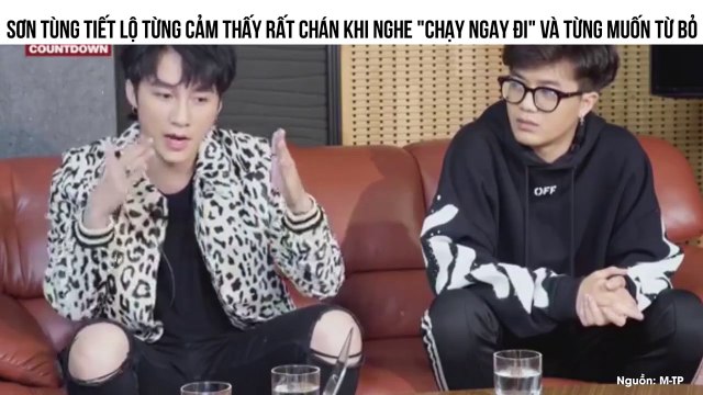 Sơn Tùng tiết lộ từng muốn bỏ Chạy ngay đi và cơ duyên chọn Davika vào vai nữ chính