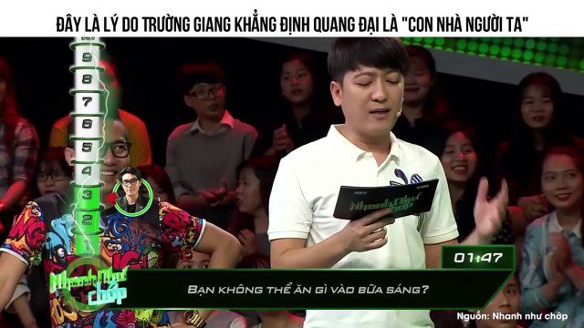 Đây là lý do Trường Giang khẳng định chắc nịch Quang Đại là Con nhà người ta của Vbiz