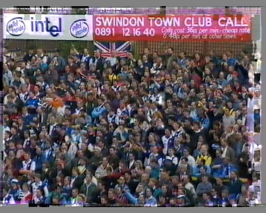 Swindon Town - Blackburn Rovers 02-10-1993 Premier League