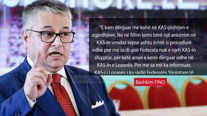 Fino ankohet në CAS - Top Channel Albania - News - Lajme