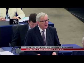 Junker: Vazhdoni me shpejtësi reformat - News, Lajme - Vizion Plus