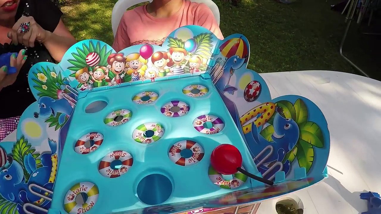 JEU - OTARIE SHOW - Qui attrapera le plus de poissons -  JEU de SOCIÉTÉ FUN en FAMILLE