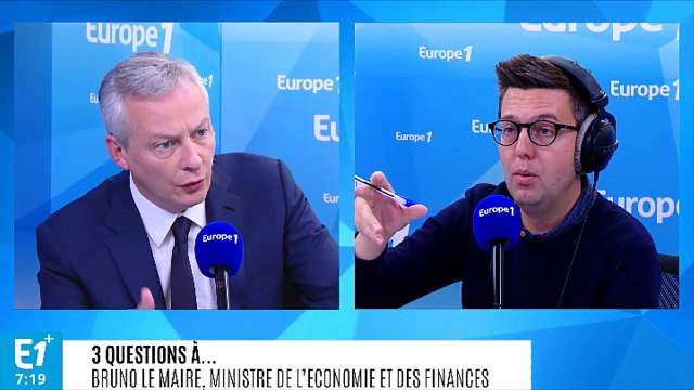 Bruno Le Maire : Il est temps que l'Europe se dote des mêmes instruments que les Etats-Unis pour défendre ses intérêts économiques