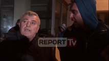 Report TV - Gjirokastër, në protestë banorët e pallatit që rrezikon shembjen