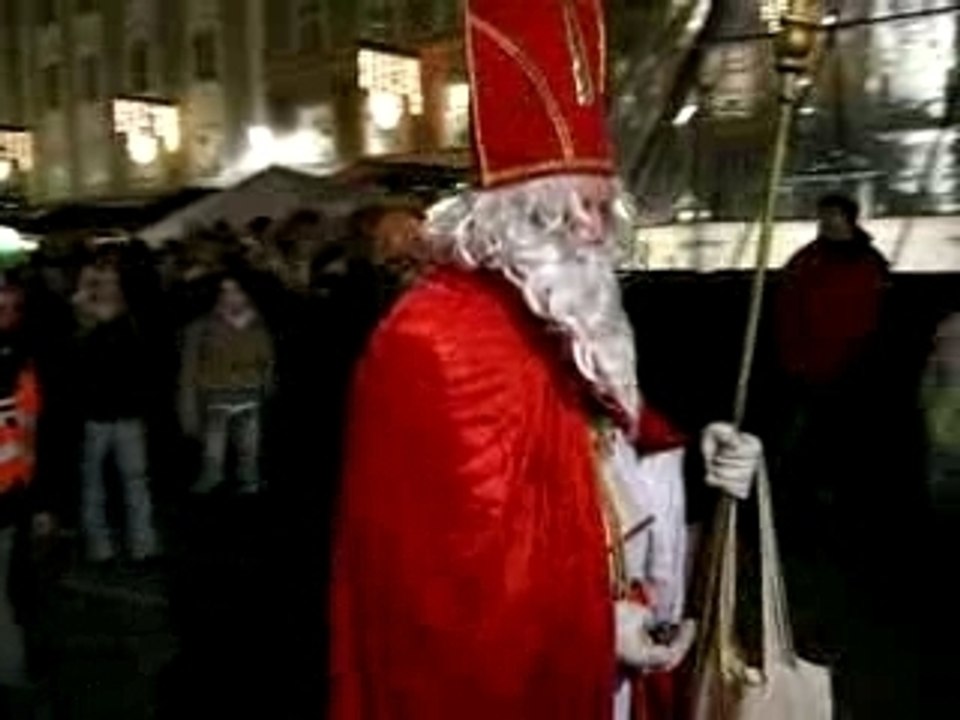 December 5th, St. Nicolas and his Krampus'