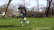 Así corre Atlas, el robot humanoide de Boston Dynamics