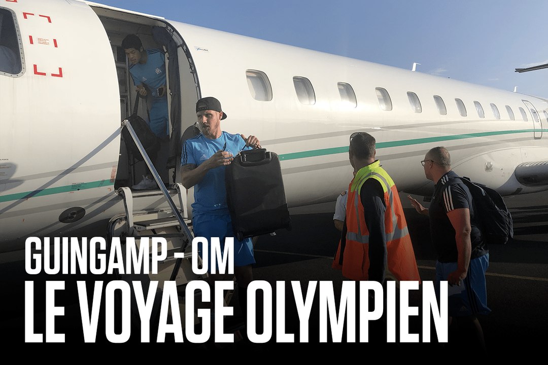 Le voyage des Olympiens à Guingamp