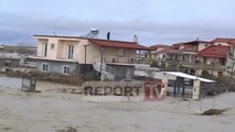 Report TV - Situata nga përmbytjet në Darëzezë të Fierit