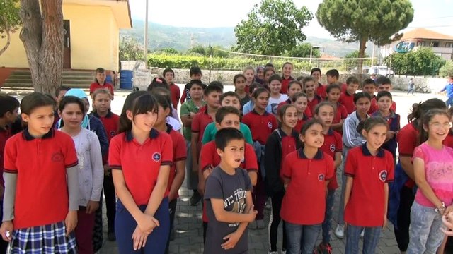 Jandarmadan öğrencilere uygulamalı trafik eğitimi