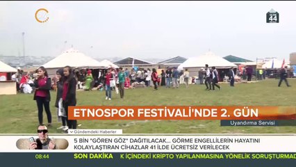 Renkli anlar yaşandı