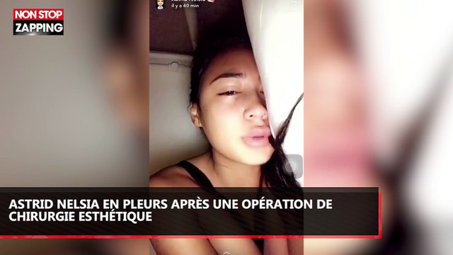 La candidate de télé-réalité Astrid Nelsia se filme en pleurs après une opération de chirurgie esthétique (vidéo)