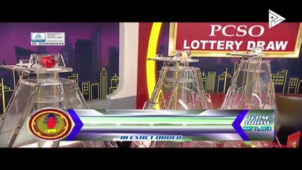 PCSO 4 PM Lotto Draw, May 11, 2018