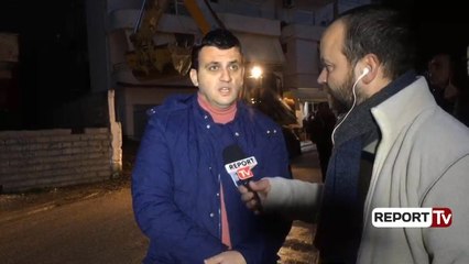 Report TV - Gjirokastër, pallati i rrezikuar nga shembja, mbërrin FA