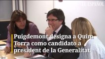 Puigdemont designa a Quim Torra como candidato a president de la Generalitat