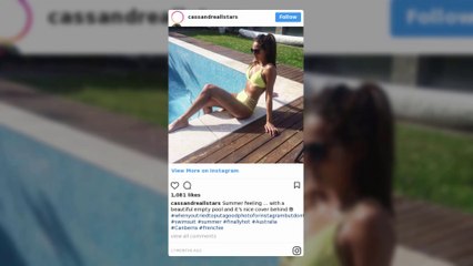 Cassandre de Koh-Lanta sexy sur instagram