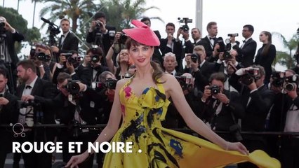 PHOTOS. Cannes 2018 : la robe surprenante de Frédérique Bel lors de la montée des marches
