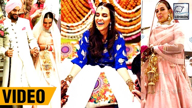 Inside Video : Neha Dhupia Angad Bedi Full Wedding & Mehendi Ceremony