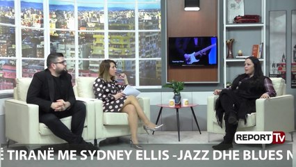 Report TV - Kozeta Kurti: Këngëtarja Sydney Ellis për herë të parë në Tiranë