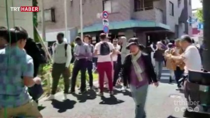 Japonya Tokyo Camii'nde cuma namazı izdihamı