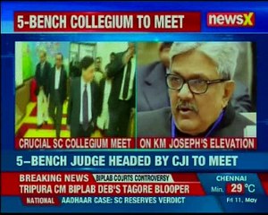 Judge appointment row SC collegium to decide on KM Joseph's elevation