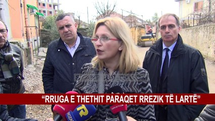 “RRUGA E THETHIT PARAQET RREZIK TË LARTË”