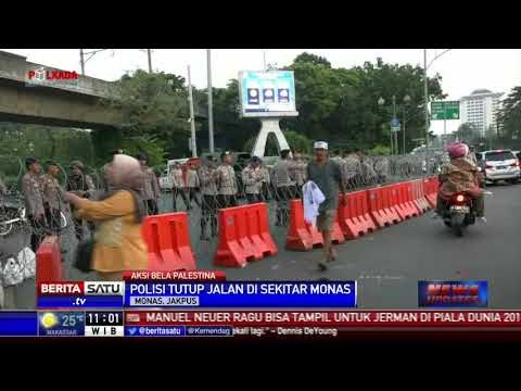 Lalin ke Monas Dialihkan Terkait Ada Aksi Bela Palestina