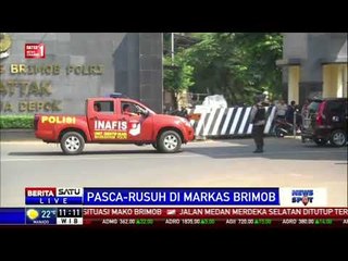 Napi Teroris di Mako Brimob Masih Diperiksa Intensif