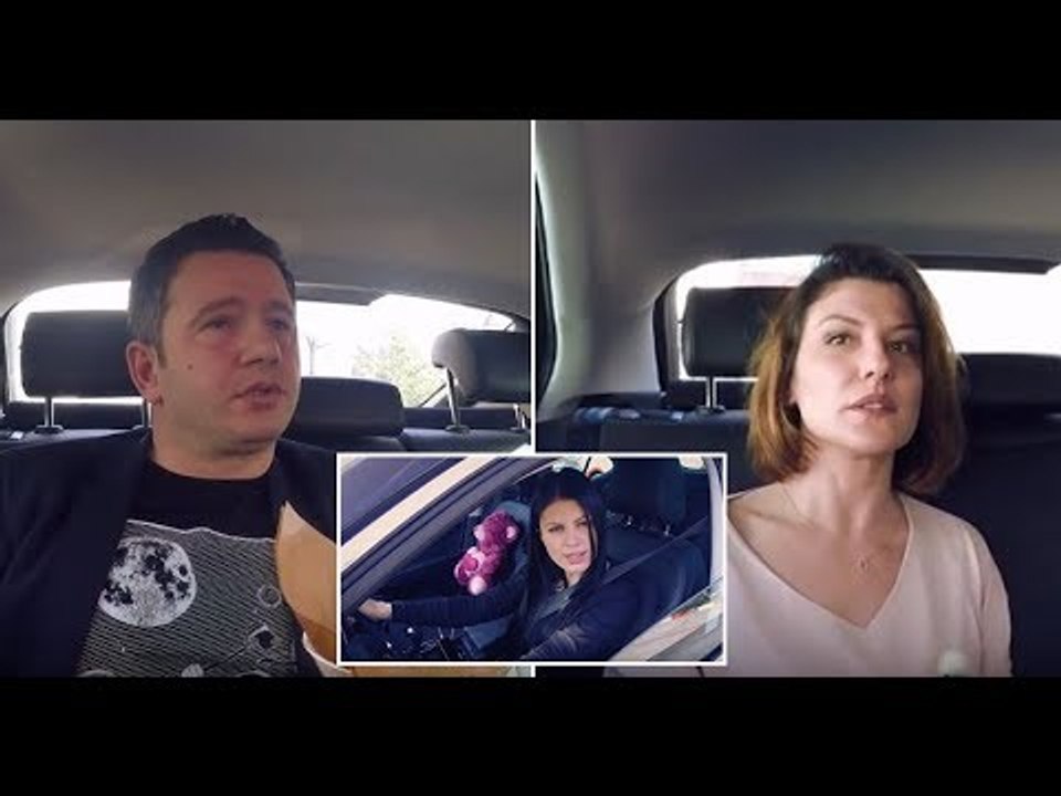 "Mos i fol shoferit" - Mario Buci dhe Orjona Hodaj në taksinë e Rudina Dembacaj