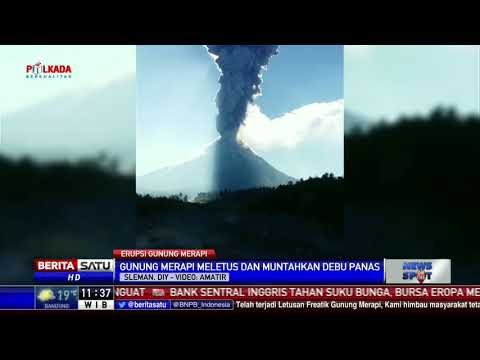 Gunung Merapi Semburkan Asap Setinggi 10 Ribu Meter