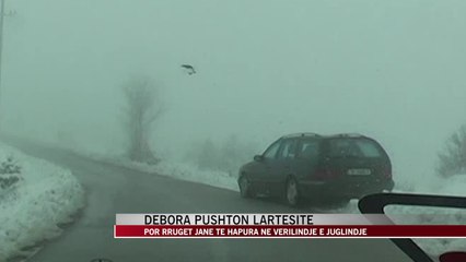 Situata nga dëbora në vend - News, Lajme - Vizion Plus