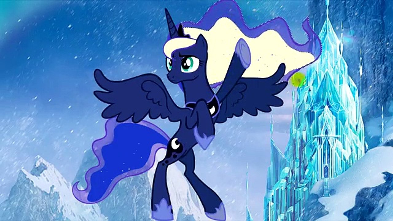 Эльза и Принцесса Луна в Фотошопе | My Little Pony SPEEDPAINT