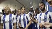 Jogadores dificultaram a vida ao staff do FC Porto na hora de levantar o troféu