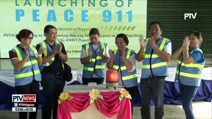 #PTVNEWS: Programang Peace 911, inilunsad sa Davao