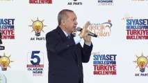 Cumhurbaşkanı Erdoğan: “Sizle gibi yol arkadaşlarım olduğu sürece verilmeyecek hiçbir mücadele görmüyorum” - ANKARA