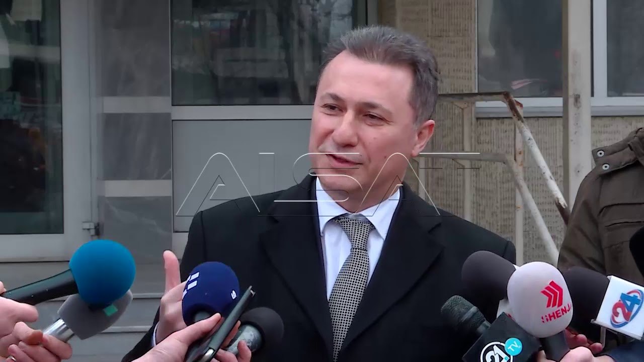 Груевски до судијката: „Ова е политички процес“