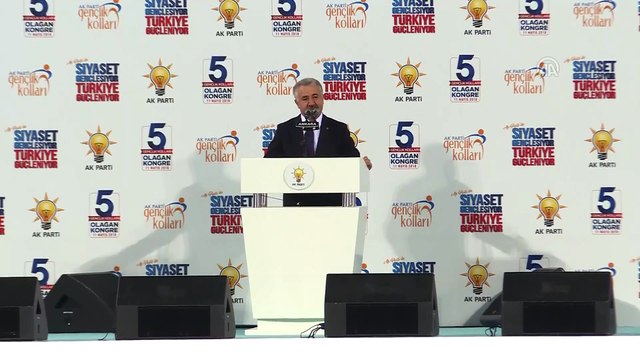 AK Parti Genel Merkez Gençlik Kolları Kongresi - Ulaştırma Bakanı Arslan - ANKARA
