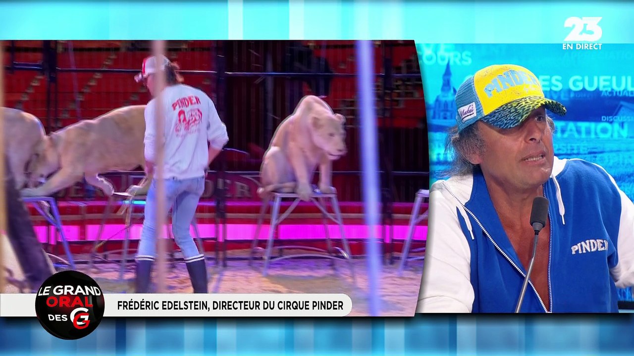 Le Grand Oral de Frédéric Edelstein, directeur du cirque Pinder - 11/05