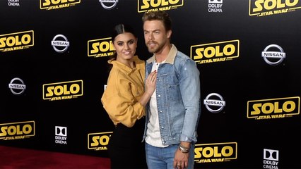 Derek Hough and Hayley Erbert "Solo: A Star Wars Story" World Premiere Red Carpet
